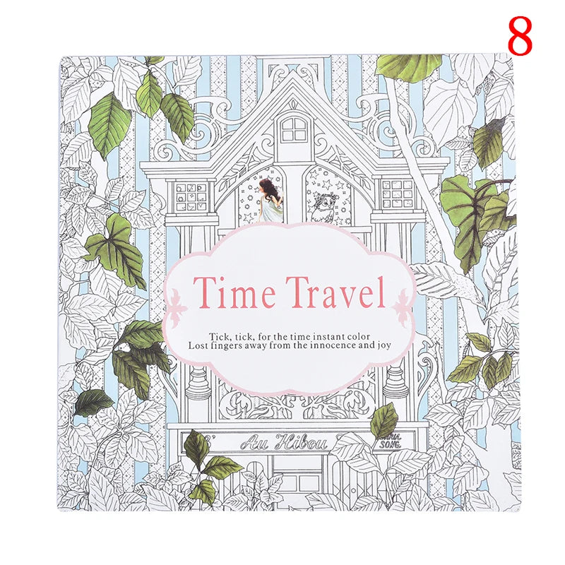 Stress Relief Coloring Book for All Ages