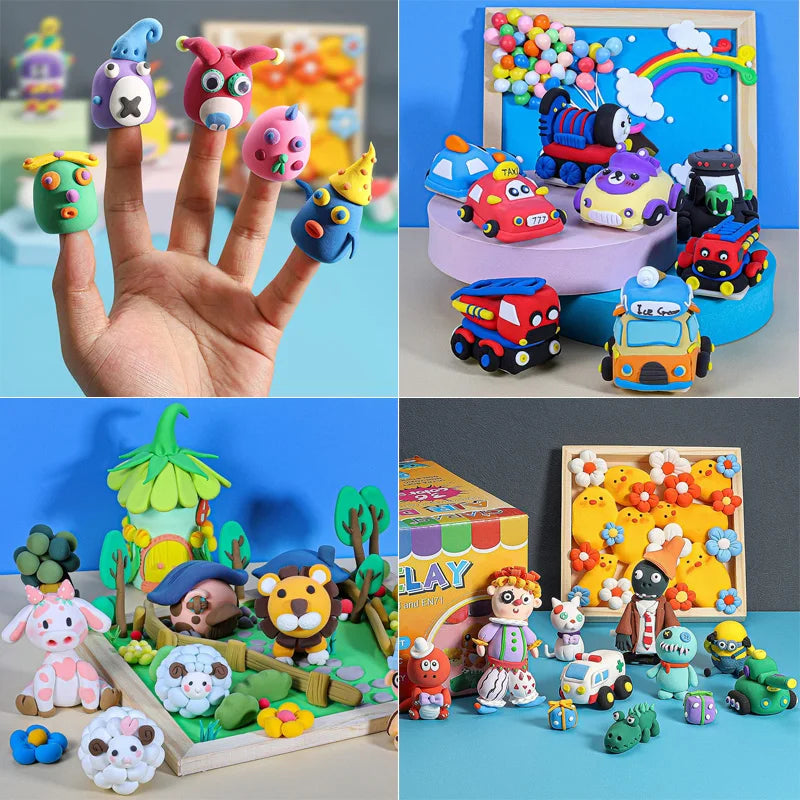 Color Air-Dried Clay Set