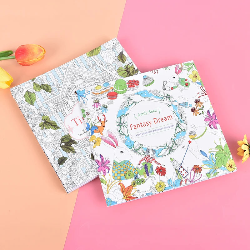 Stress Relief Coloring Book for All Ages