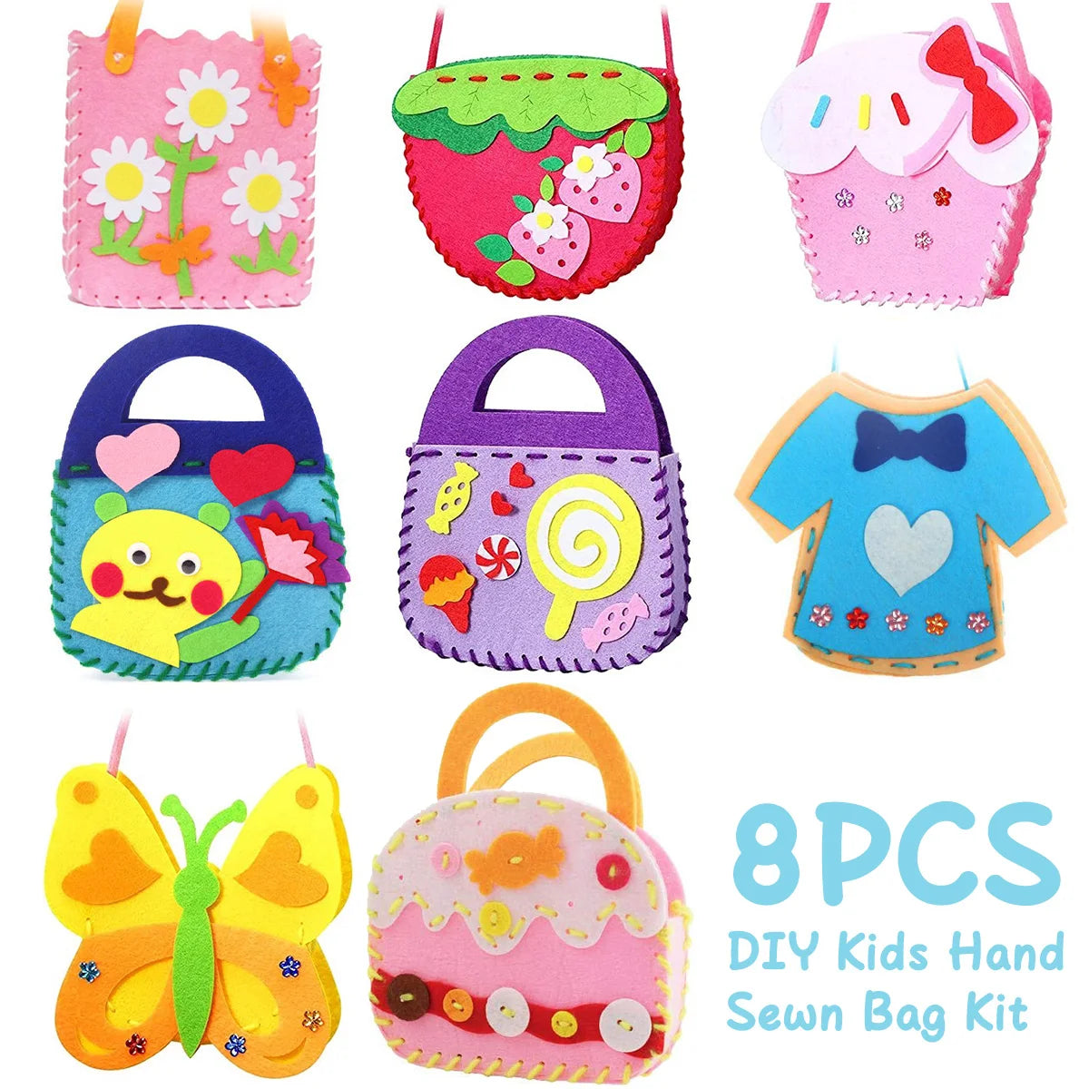 DIY Kids Hand Sewn Bag Kit