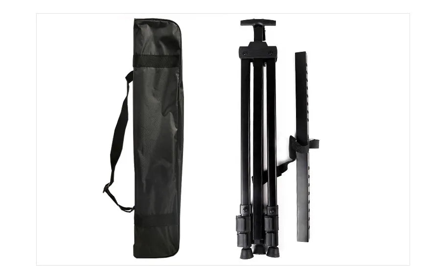 Portable Adjustable Metal Sketch Easel with Travel Bag