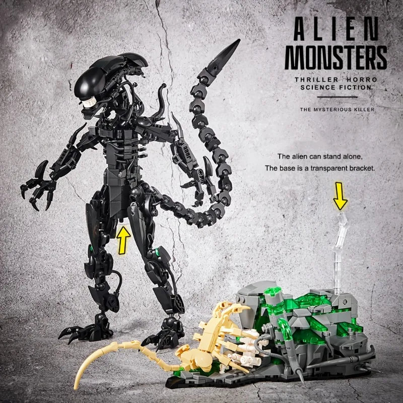 Alien Warrior Sci-Fi Building Blocks