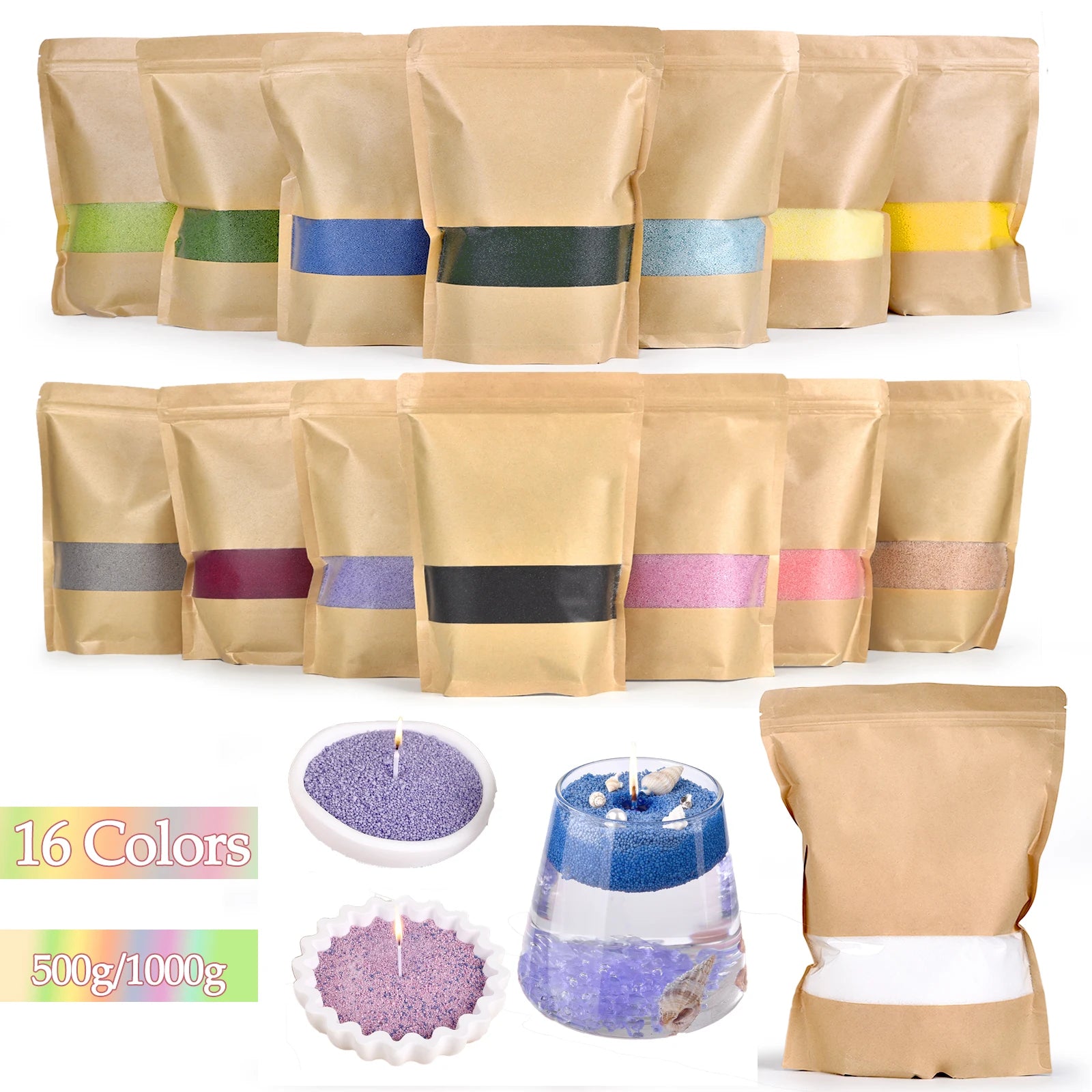 Wholesale Sand & Ice Flower Wax for Candle Making