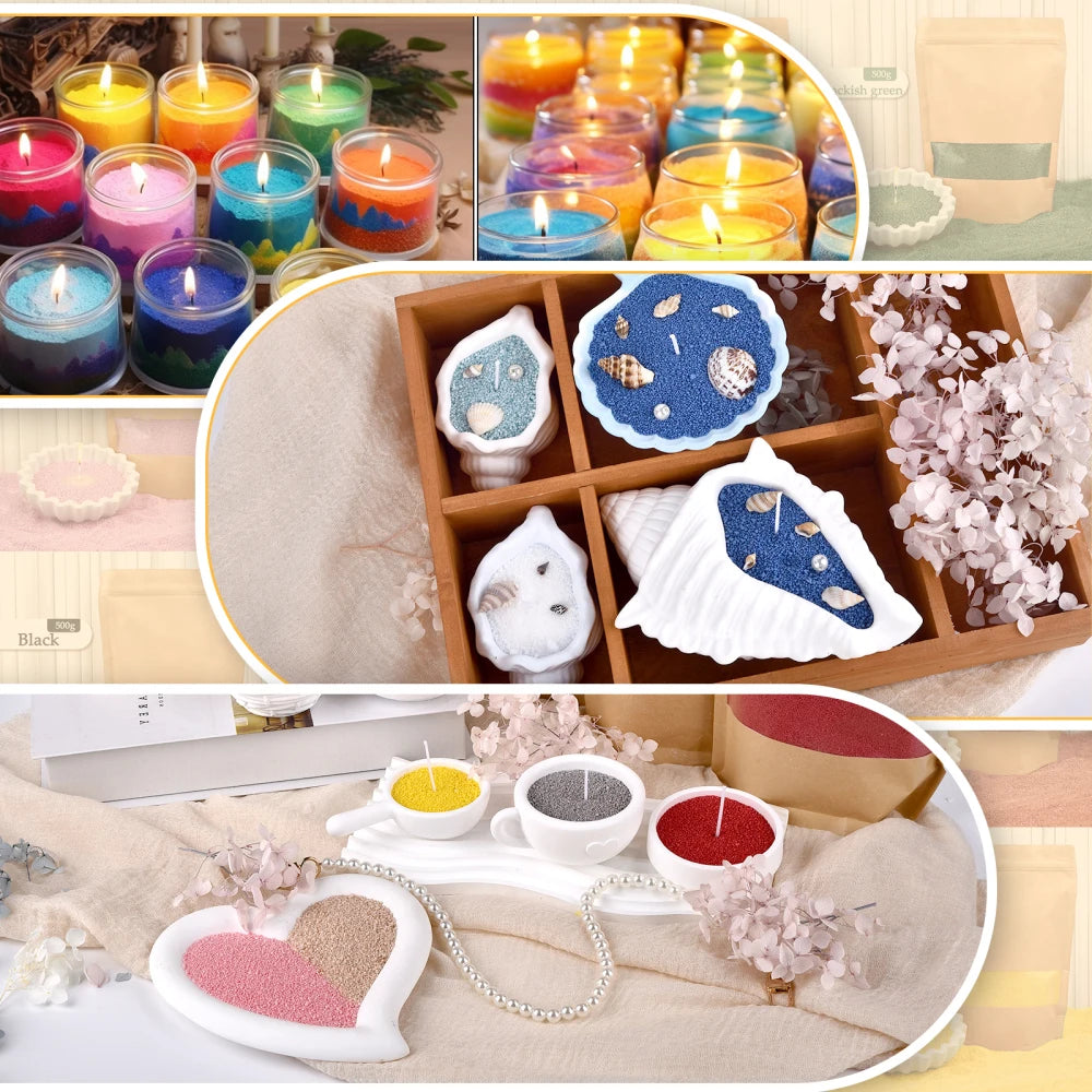 Wholesale Sand & Ice Flower Wax for Candle Making