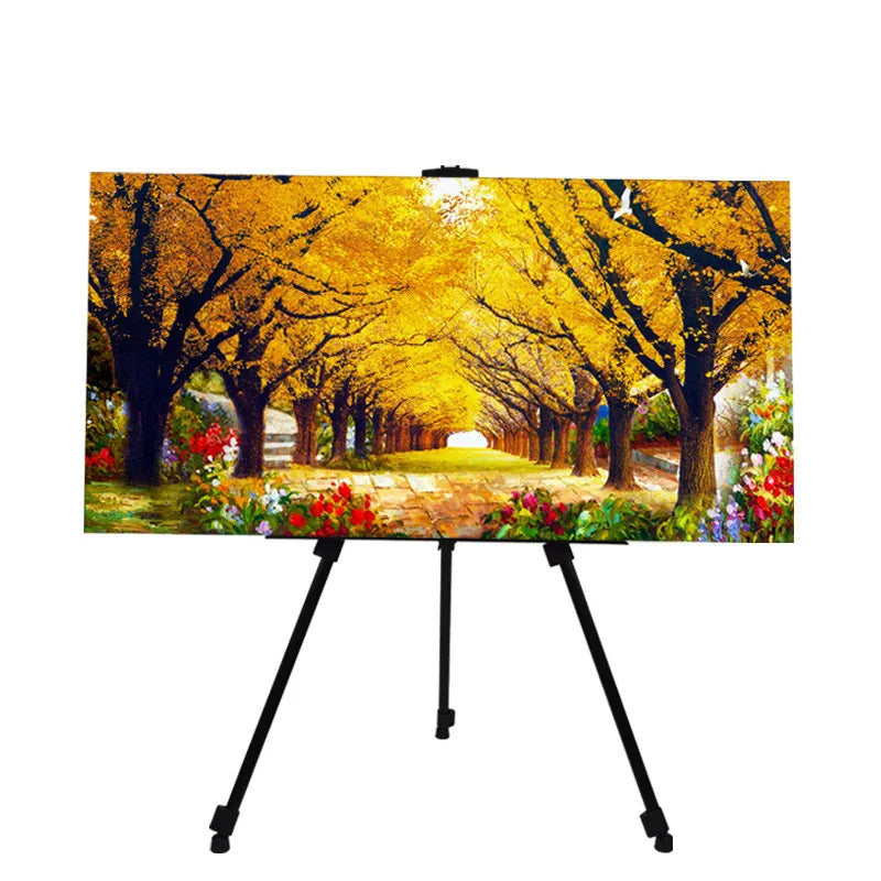 Portable Adjustable Metal Sketch Easel with Travel Bag