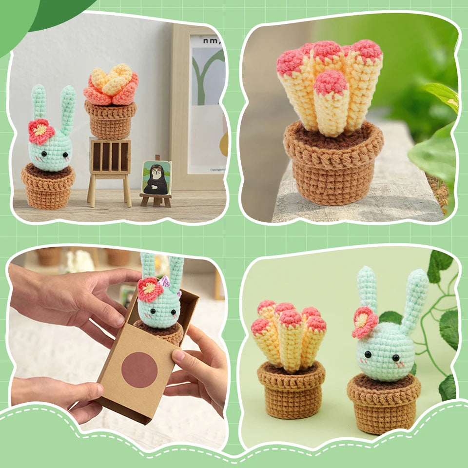 IMZAY Beginner Crochet Kit with Video Tutorial