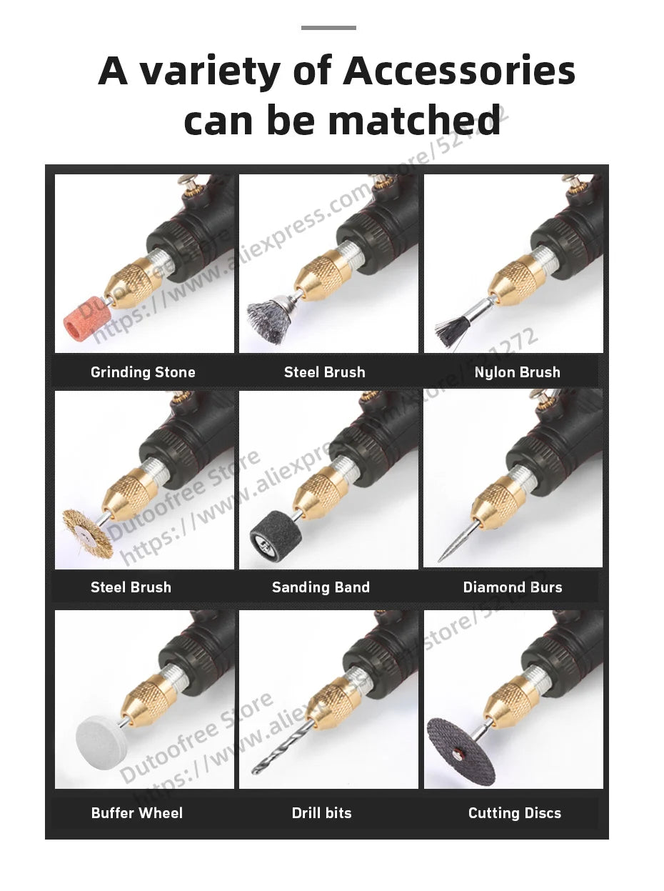 USB Rechargeable Mini Wireless Engraving Drill