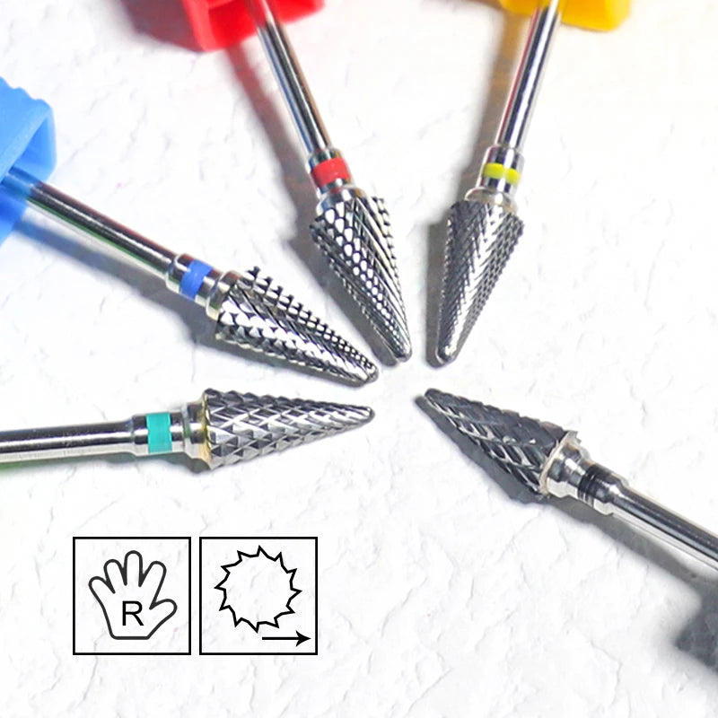 Tungsten Carbide Large Cone Nail Drill Bit