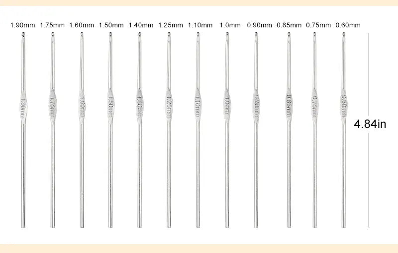 59-Piece Beginner Crochet Hook Kit with Storage Bag