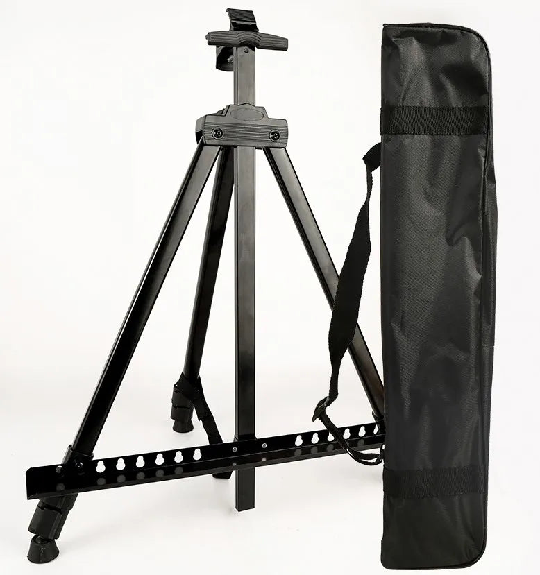 Portable Adjustable Metal Sketch Easel with Travel Bag