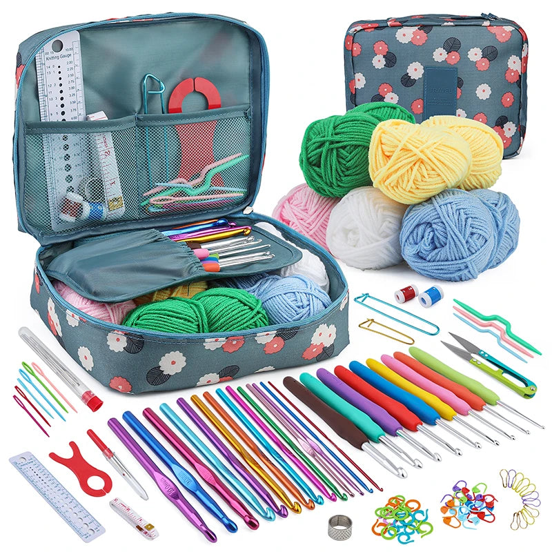 Knitting & Crochet Hook Set