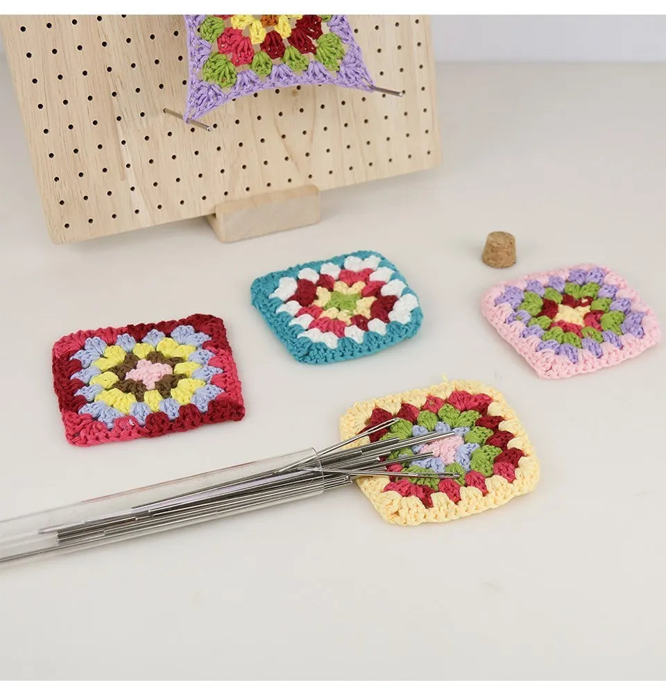 Wooden Knitting Blocking Board – Granny Squares Crochet Blocking Mats