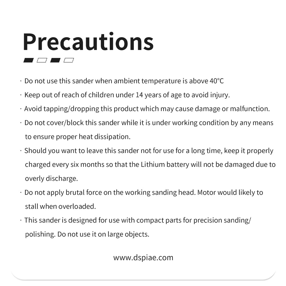 DSPIAE ES-A Electric Reciprocating Sander