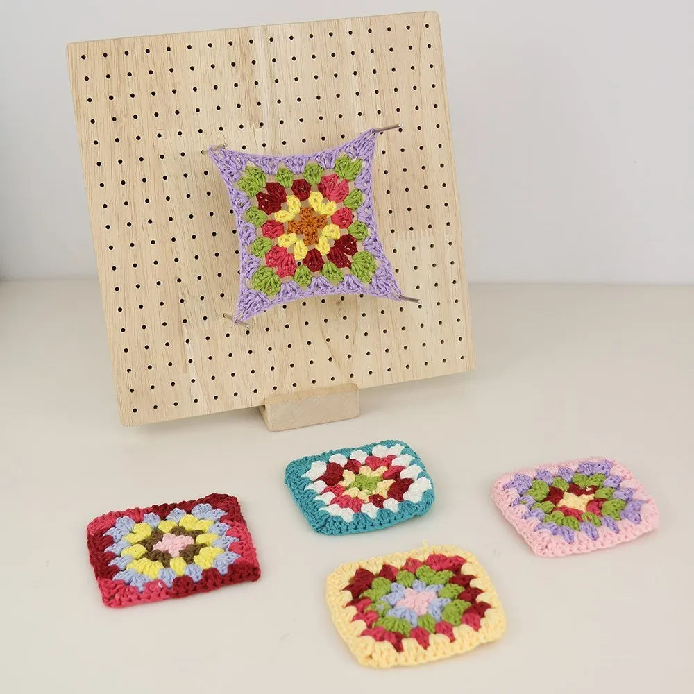 Wooden Knitting Blocking Board – Granny Squares Crochet Blocking Mats