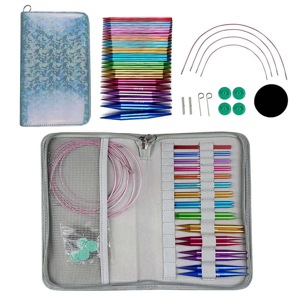 Interchangeable Knitting & Crochet Hook Set